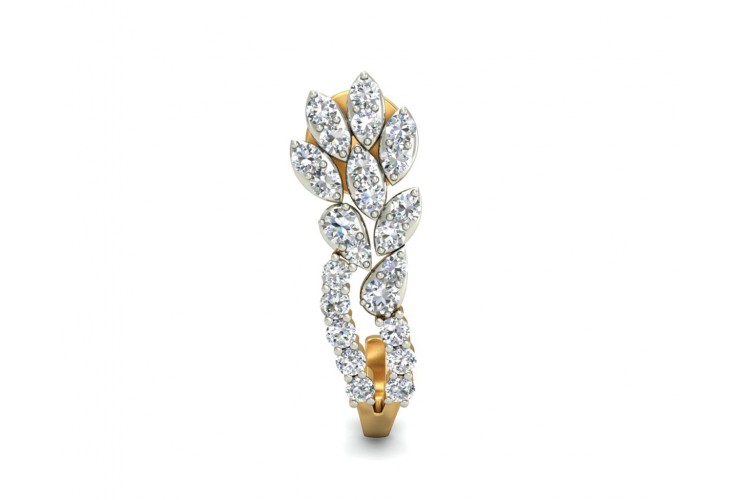 Sara Diamond Earrings in Gold